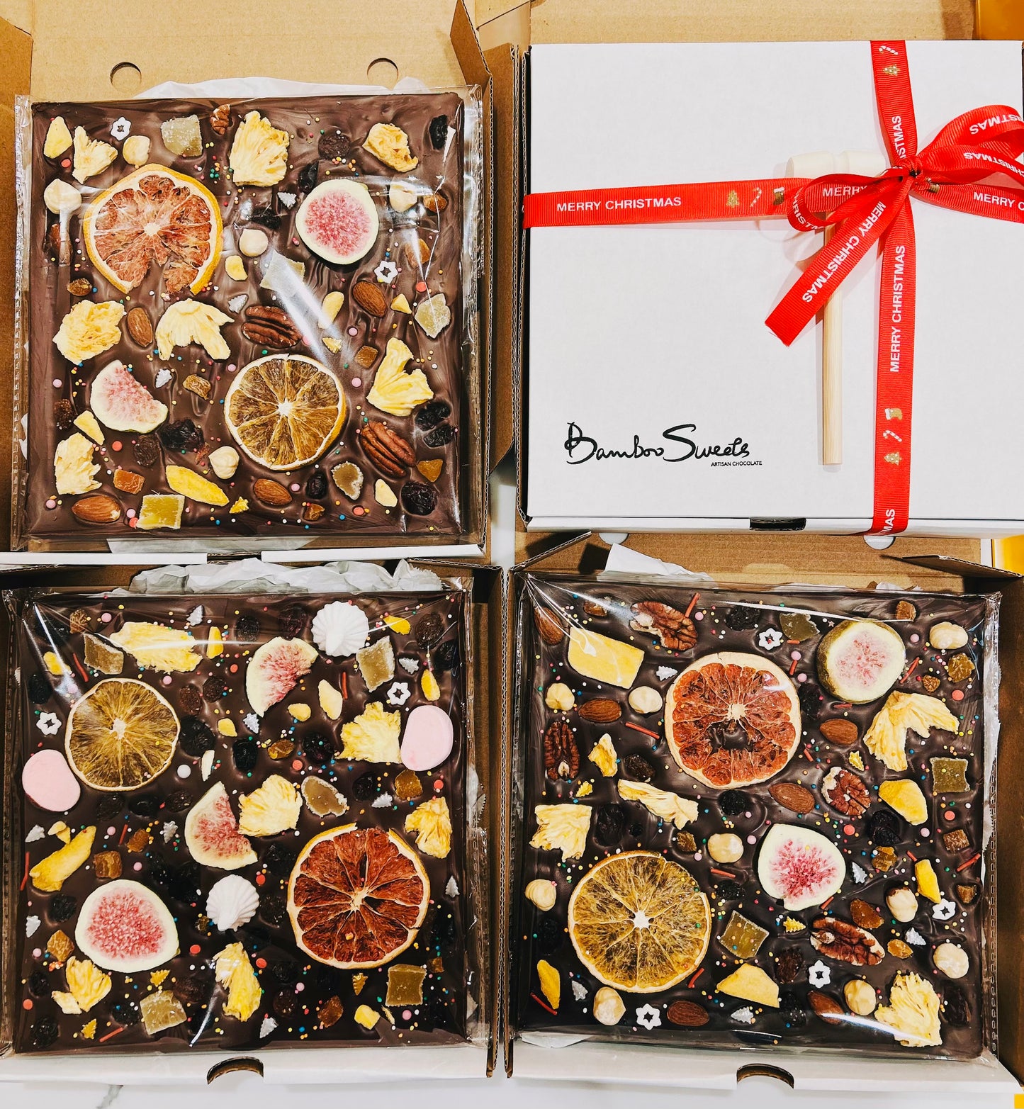 Christmas Chocolate Slab