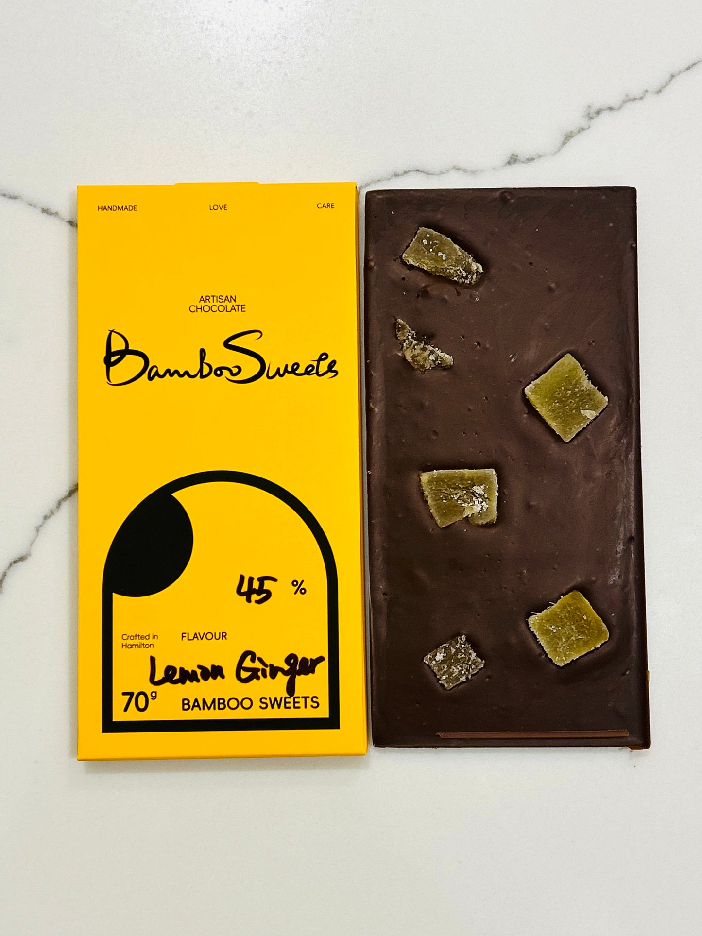 Lemon&Ginger 45%Milk Chocolate