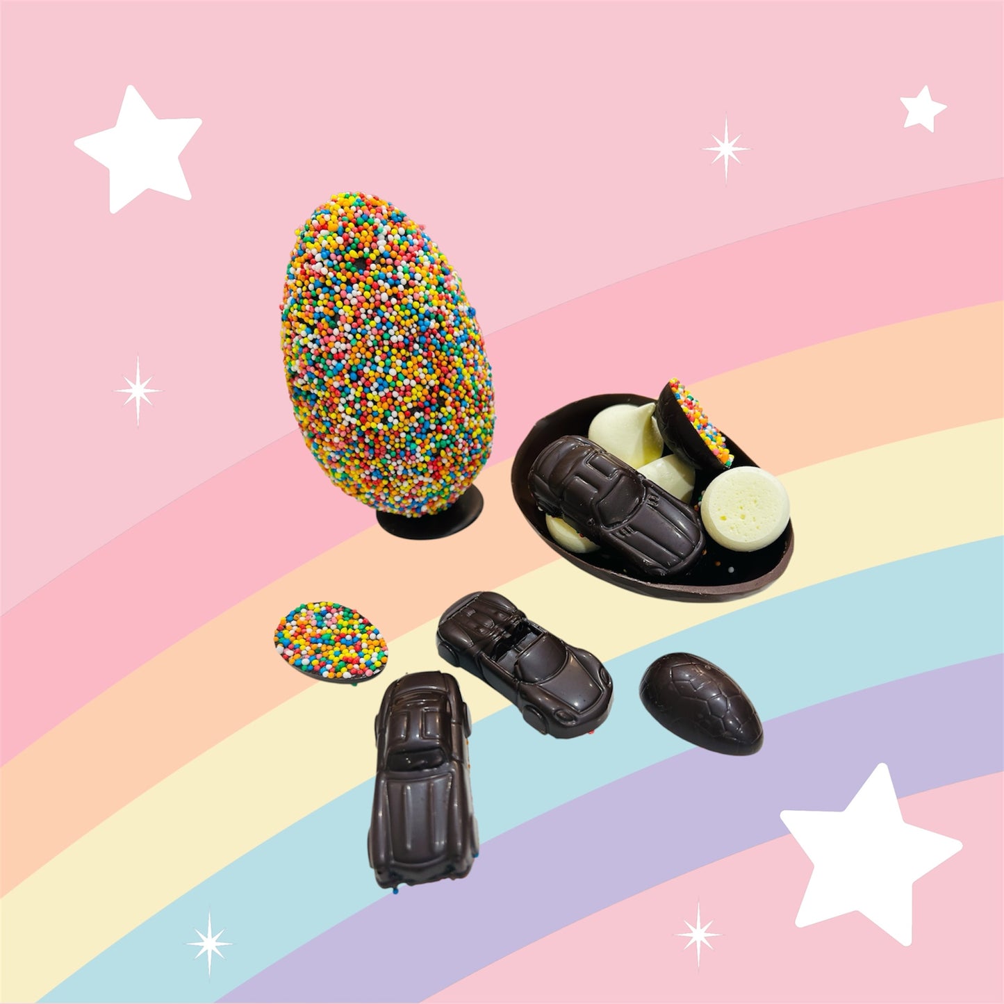 Speckled Sweet Easter Egg