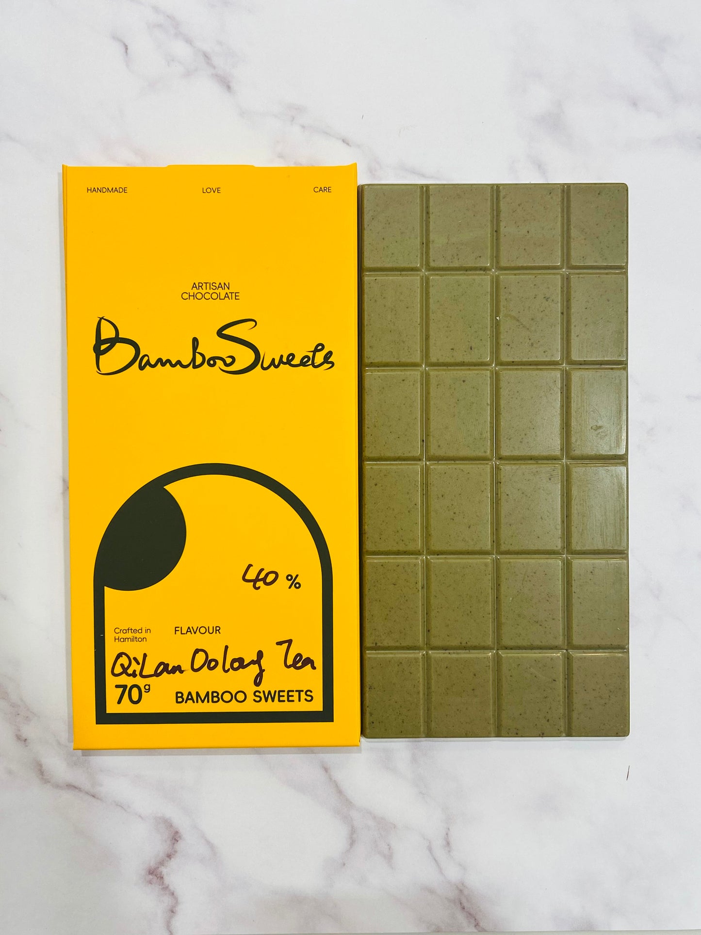 QiLan Oolong Tea 40%White Chocolate