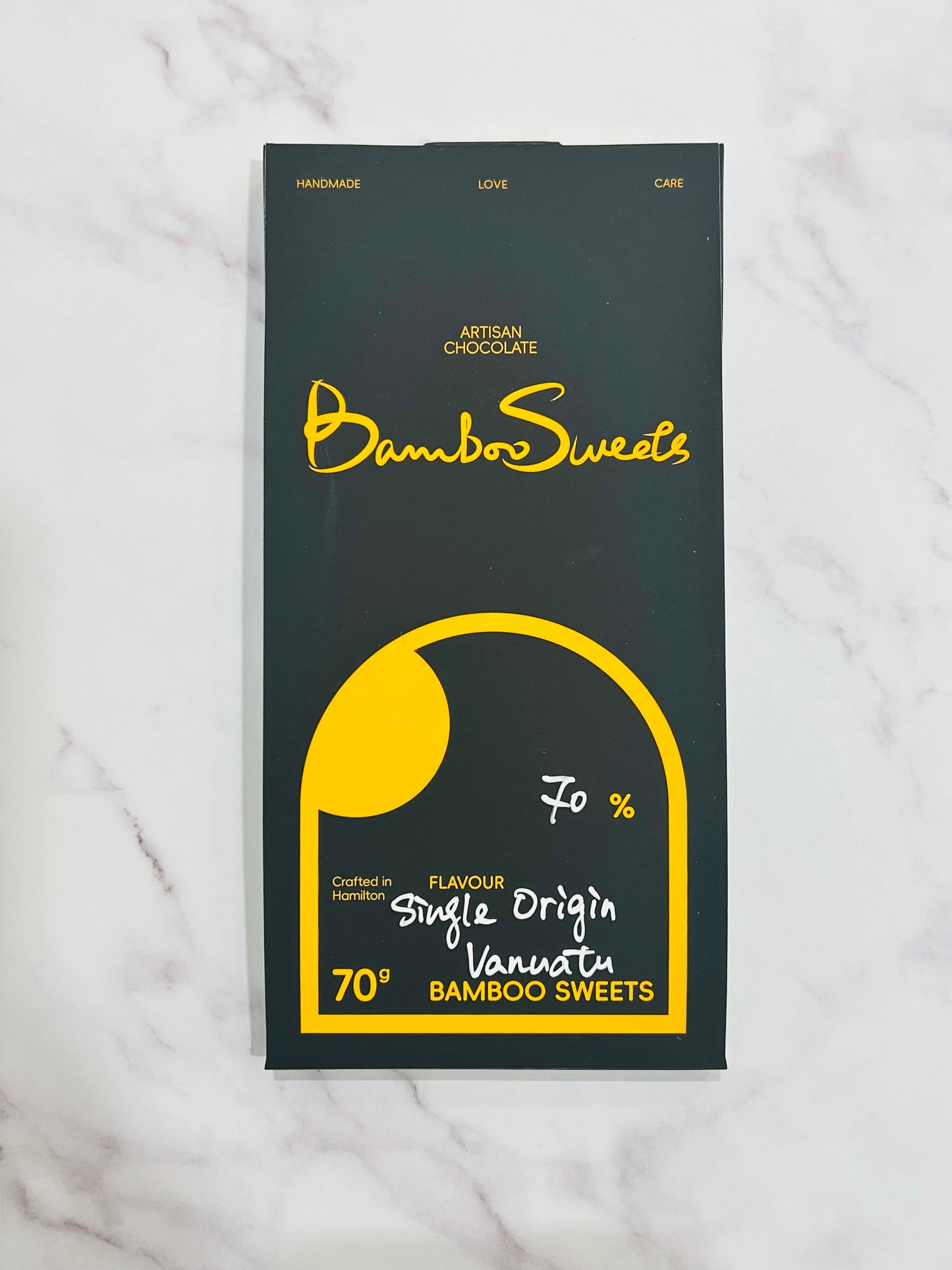 70% Vanuatu Bean-To-Bar Dark Chocolate (V)(GF)