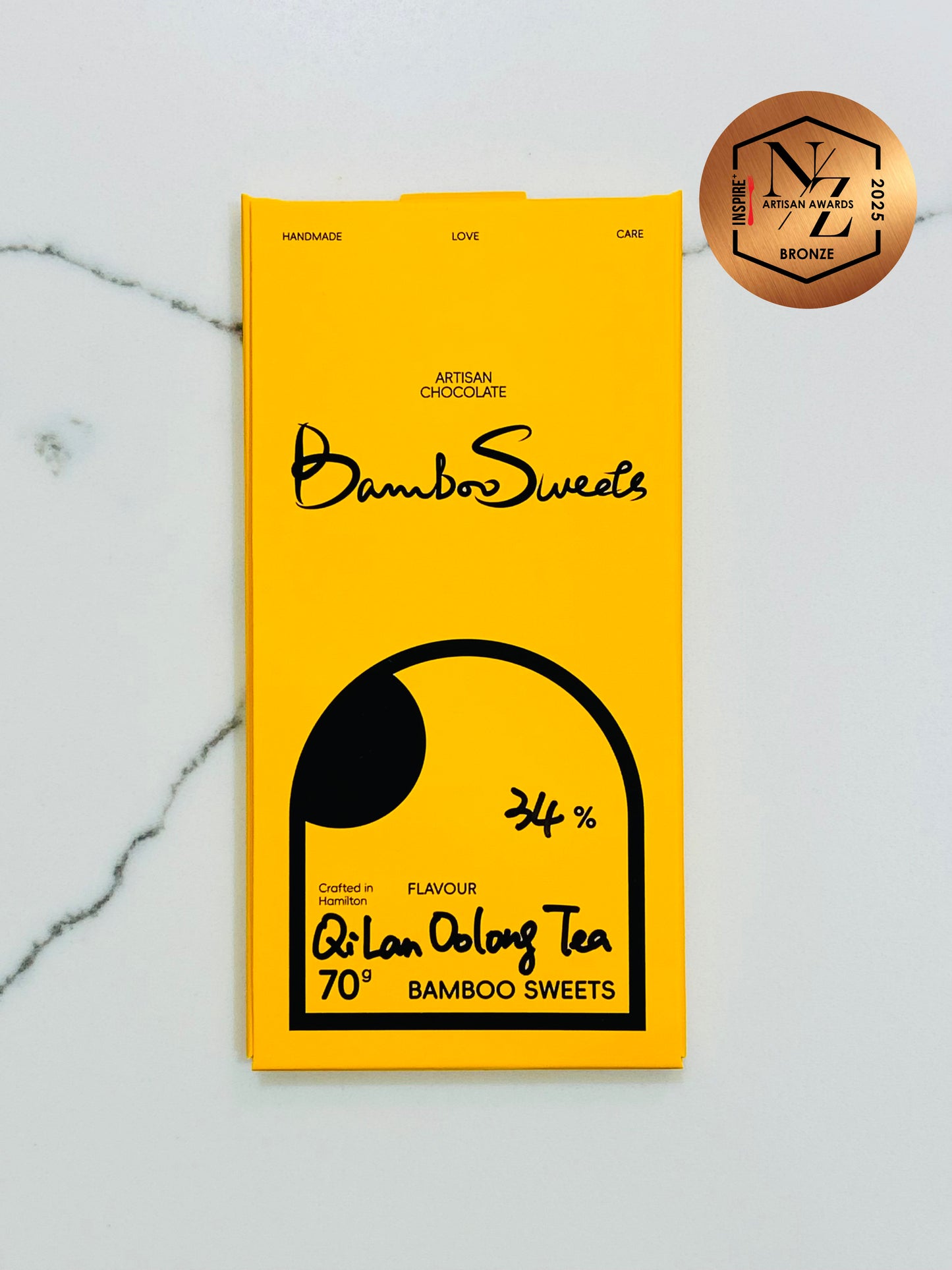 QiLan Oolong Tea 34%White Chocolate