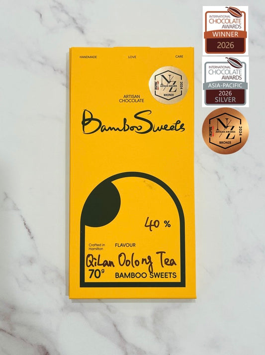 QiLan Oolong Tea 40%White Chocolate