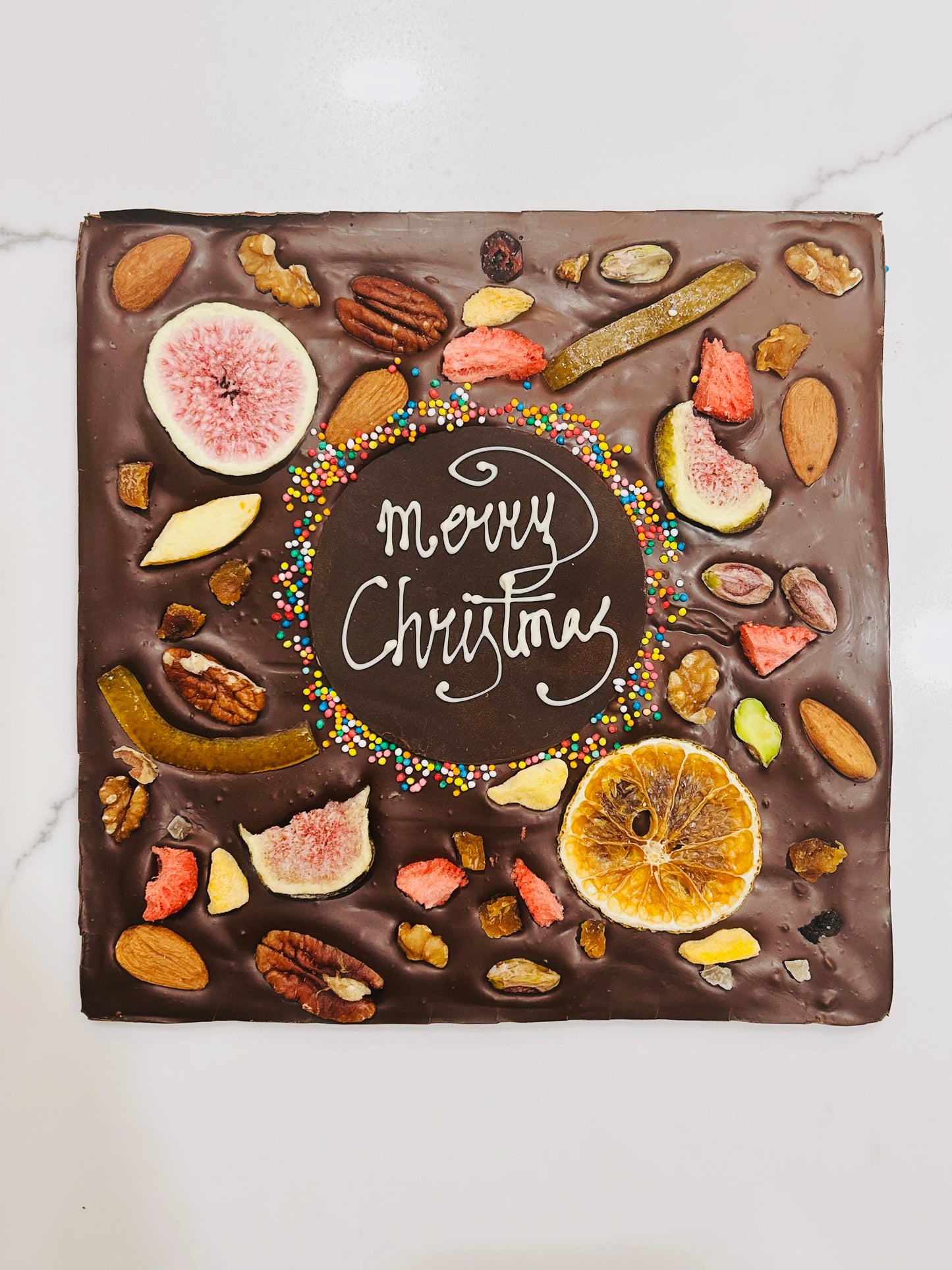 Christmas Chocolate Slab