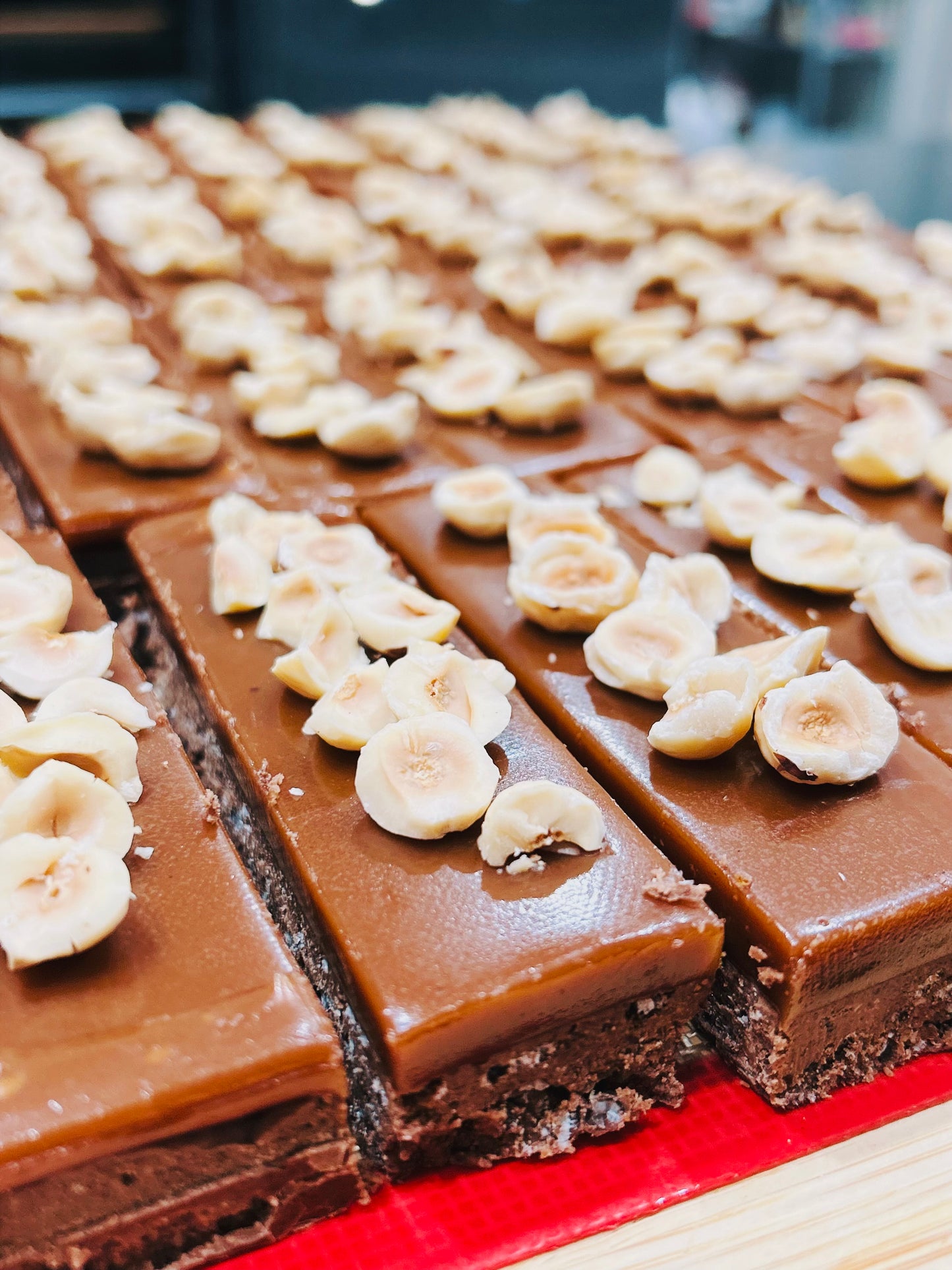 Almond & Hazelnut Caramel Bar