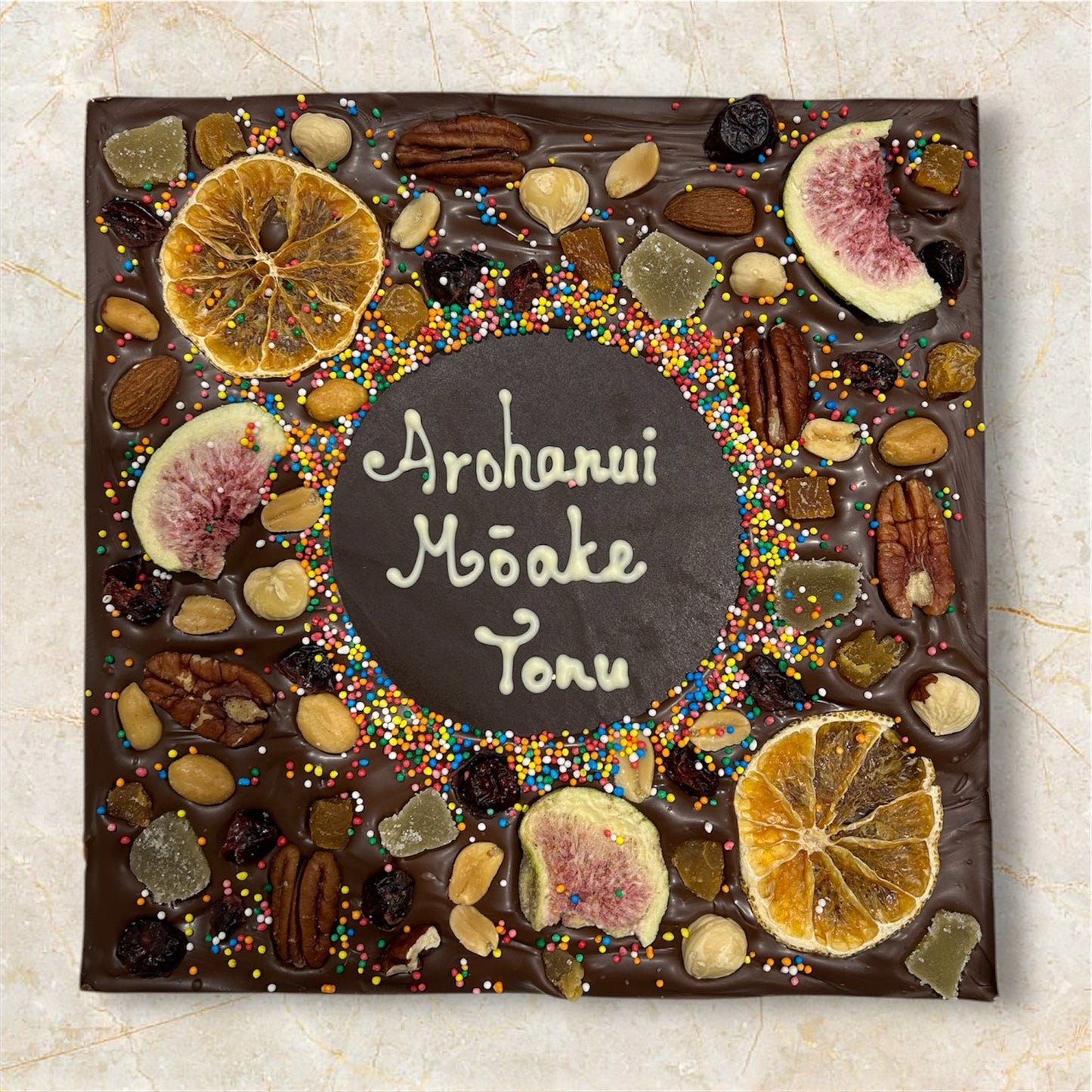 Customized Chocolate Slab