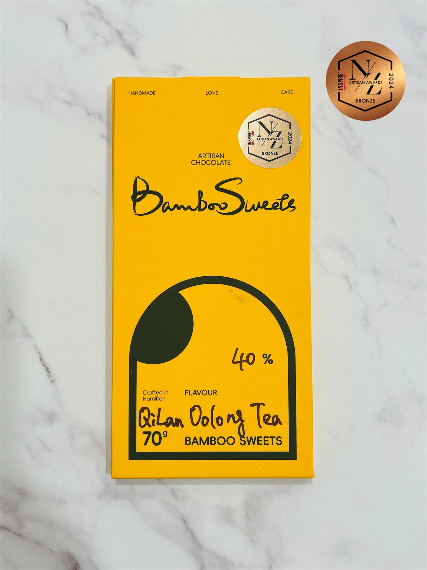 QiLan Oolong Tea 40%White Chocolate